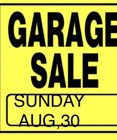 Garage Sale 830a.m.