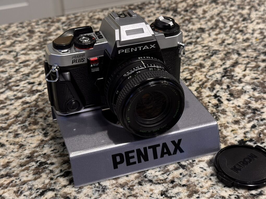 Pentax Program Plus 35mm film SLR with 28mm Lens
