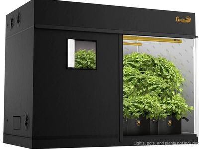GORILLA 4' X 8' Heavy canvas grow tent.