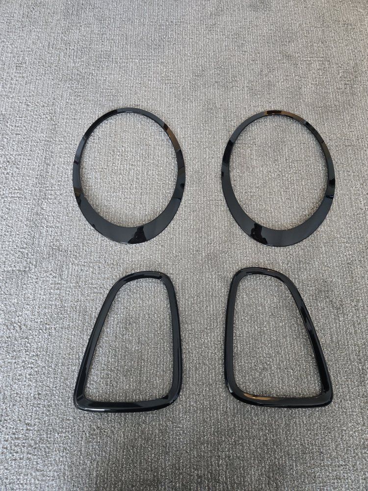 Mini Cooper Head light and Tail light Trim