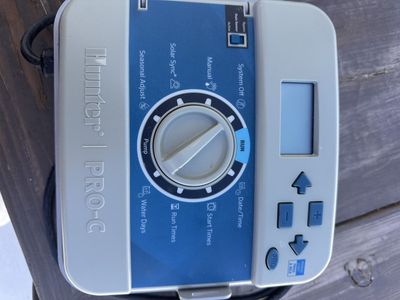 Hunter Pro-C Irrigation Sprinkler Controller System Timer