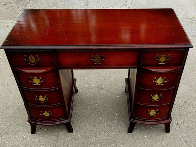 Antique Mahogany Chippendale Desk