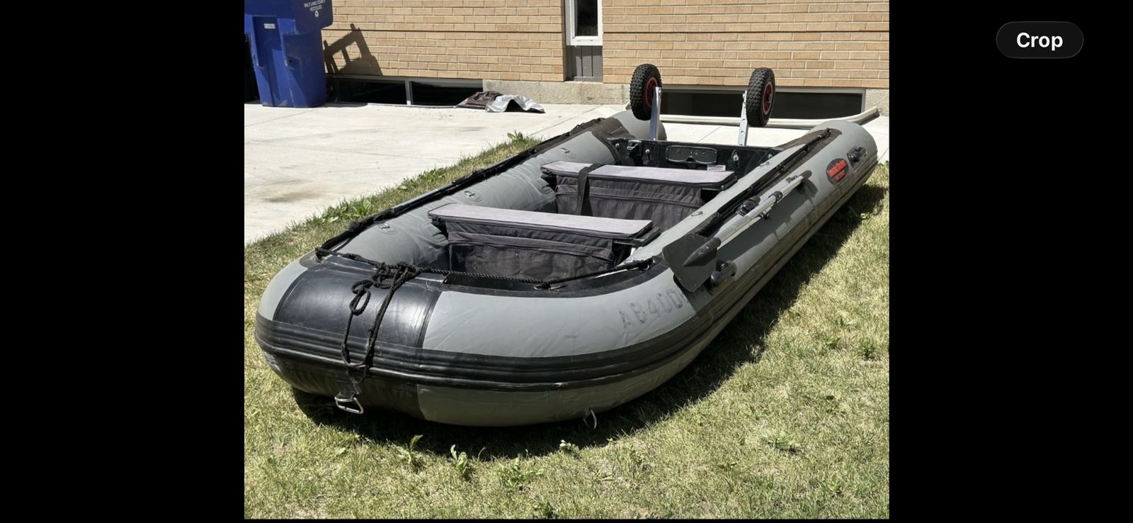 Seamax HD Series 10.8 ft Inflatable Boat - Aluminum Floor