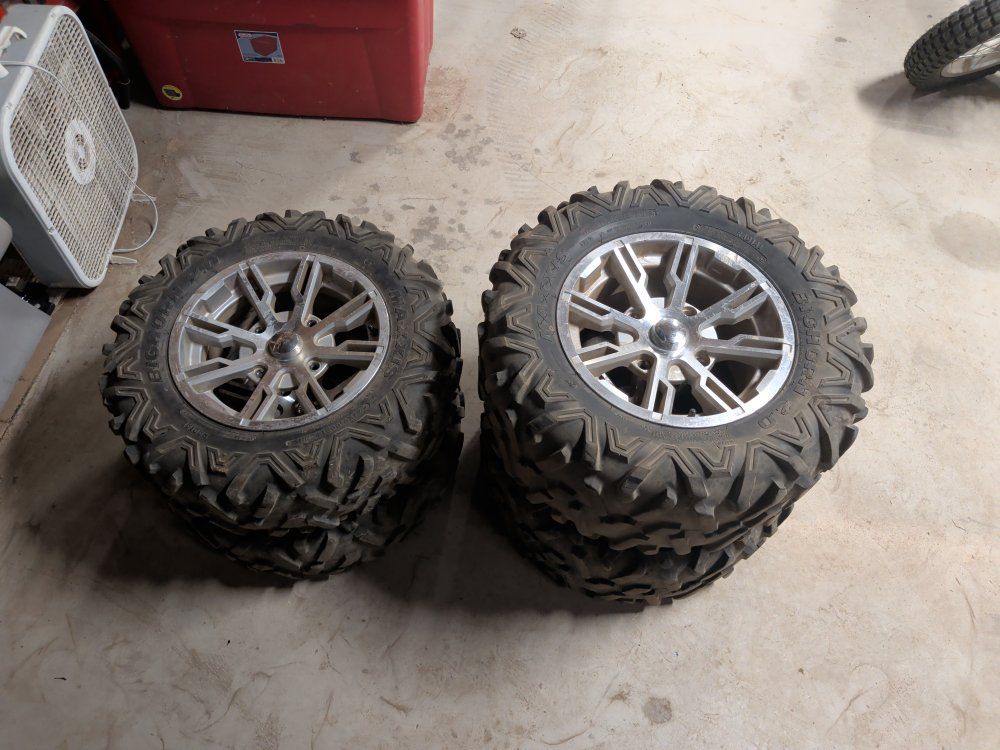 CanAm tire wheel combo