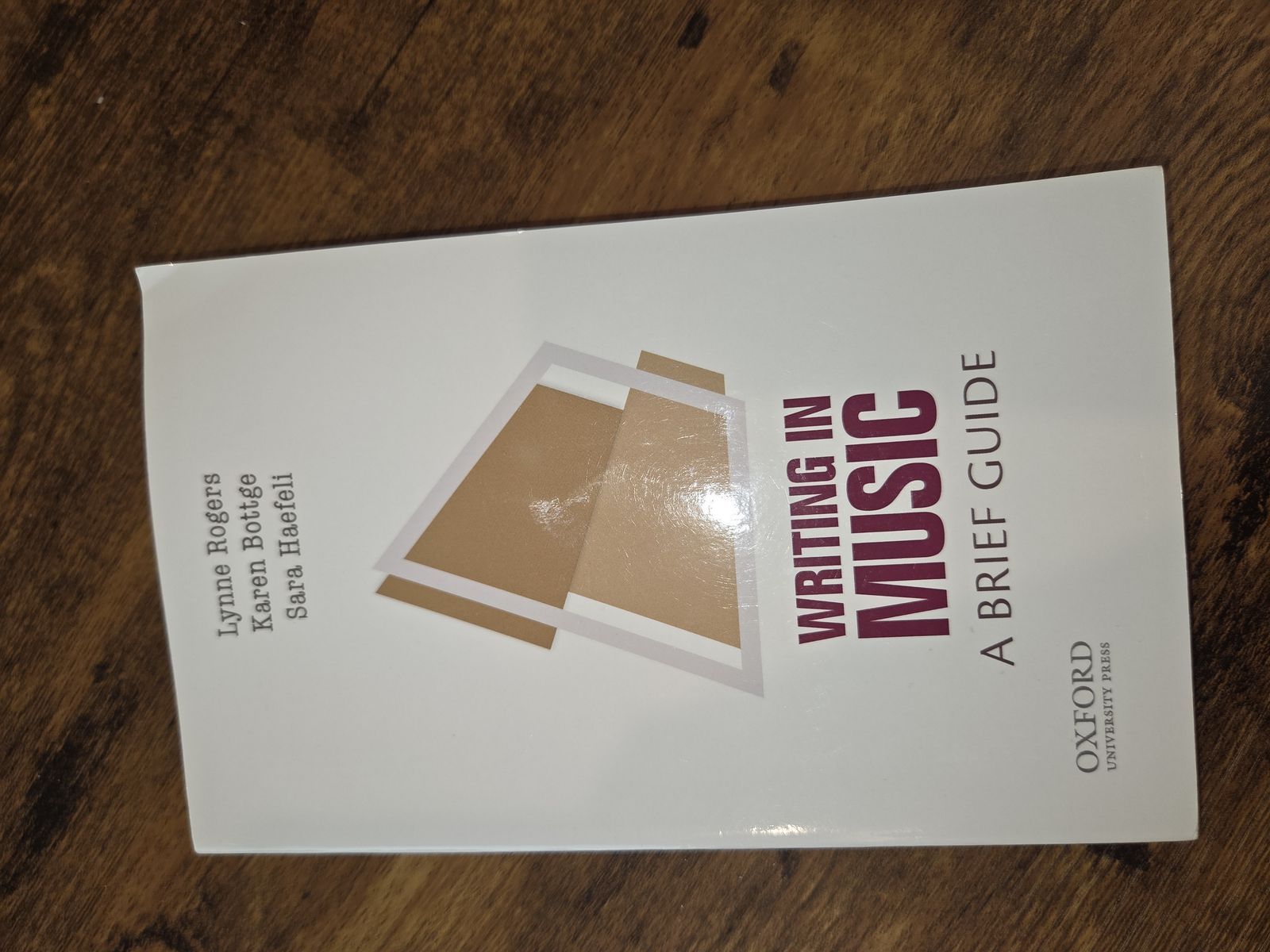 Writing in Music - A Brief Guide