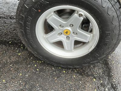 Jeep Wrangler Set of five used AEV Pintler wheels/ Nexan tires