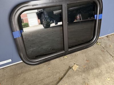 Camper window slider