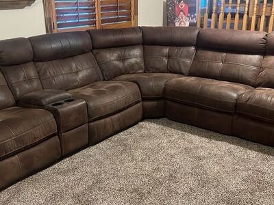Brown Sectional