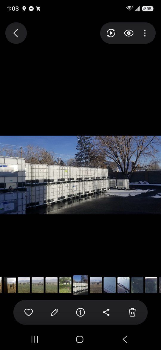 275 Gallon Food Grade Totes