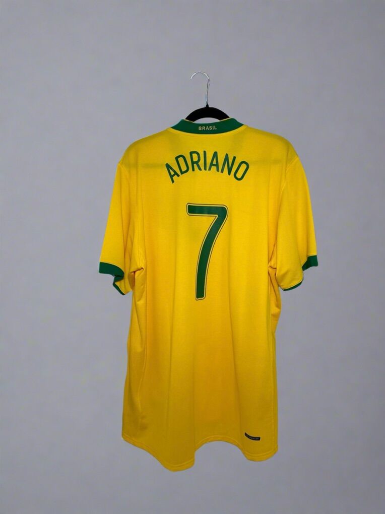 Adriano #7 | XXL | 2006 World Cup Home Jersey