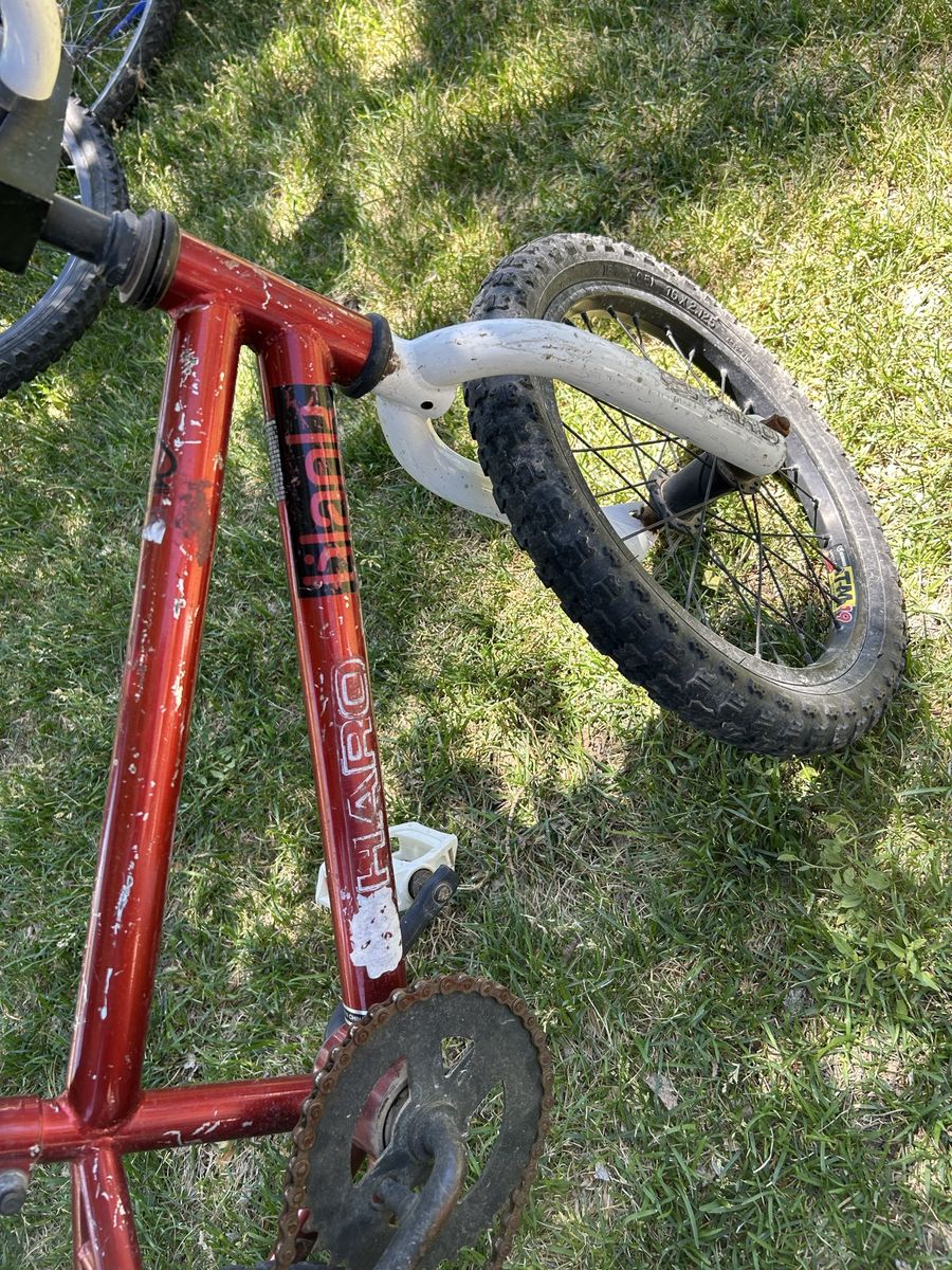Haro Bikes BMX Red Freestyle Bike - Used Condition, Ready for Restoration or Parts