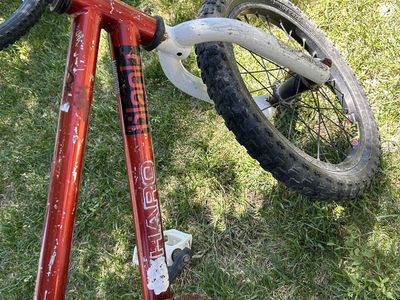 Haro Bikes BMX Red Freestyle Bike - Used Condition, Ready for Restoration or Parts