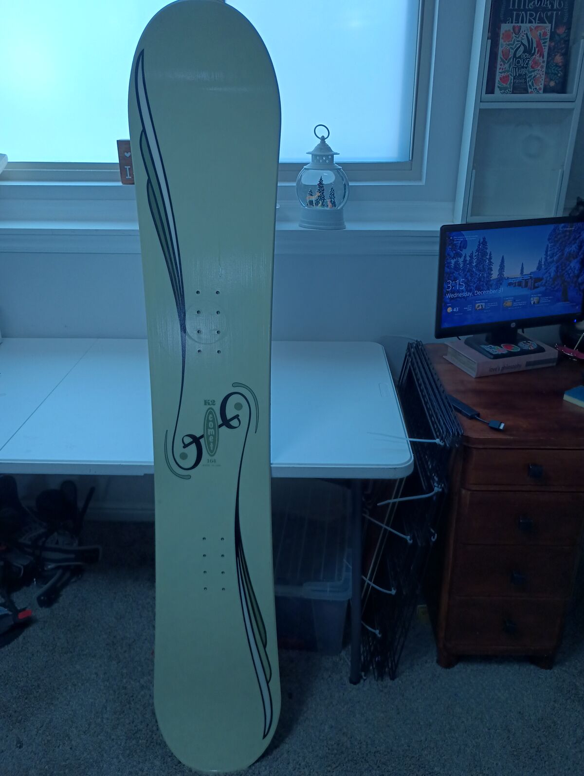 K2 Comet Snowboard 164cm with bindings