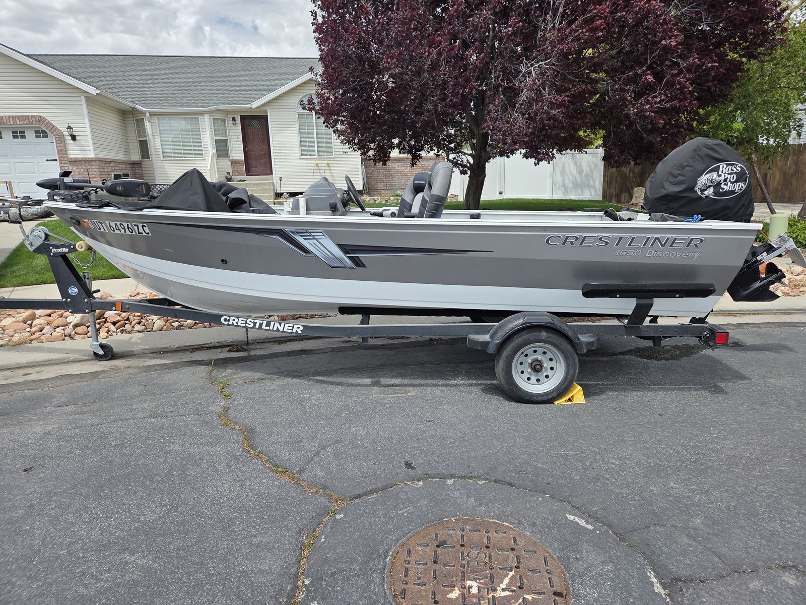 2021 Crestliner 1650 Fishing Boat