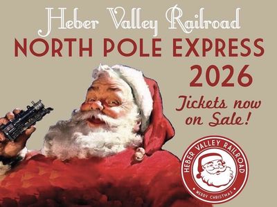 Heber North Pole Polar Express Private Train Car for 32 people 12/5 5:00 pm