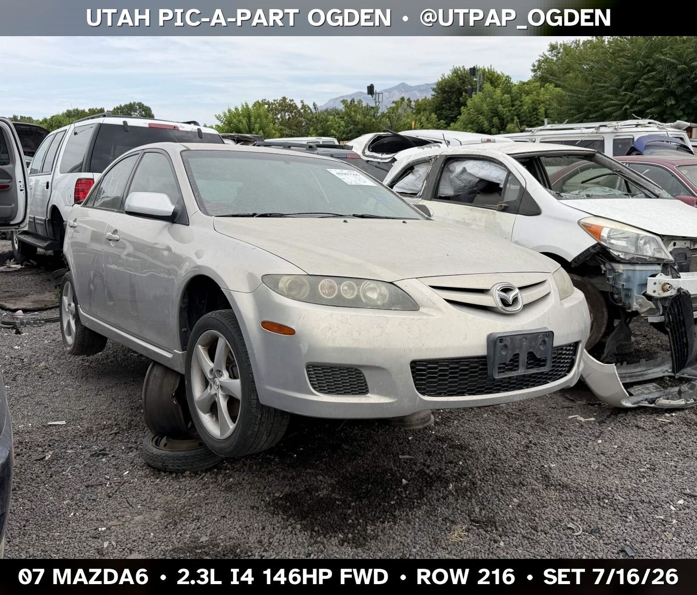 2007 Mazda Mazda6 Parts - UTPAP Ogden