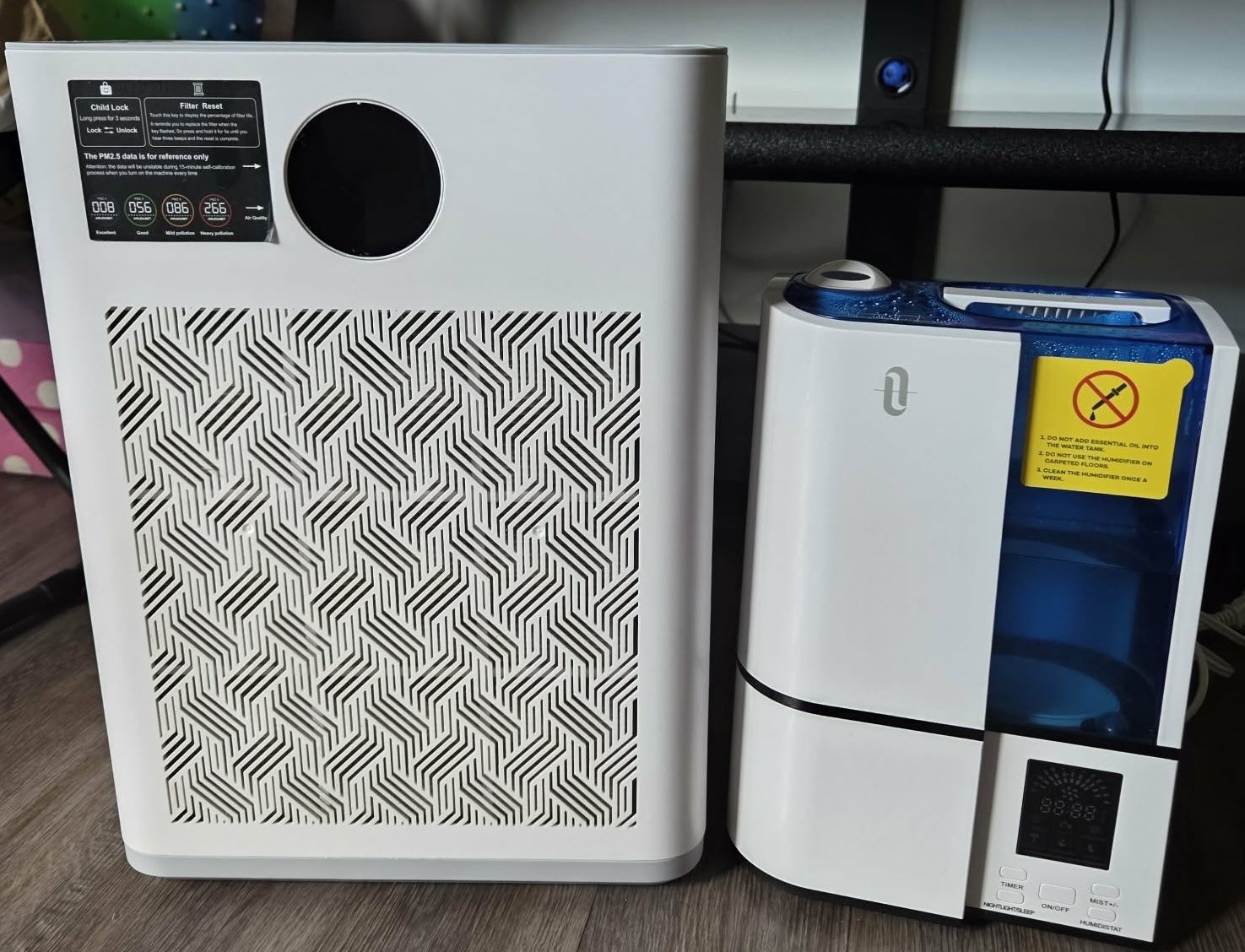 Air Purifier and humidifier