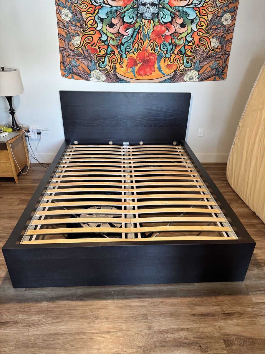 IKEA MALM Queen Bed Frame