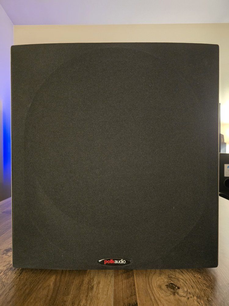 12" Polk Audio PSW505. Excellent Condition. Powered Subwoofer.