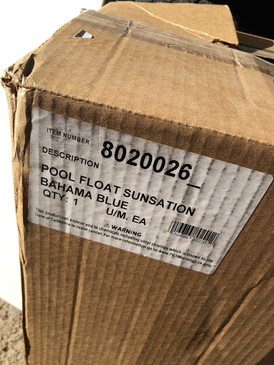 Swimming Pool Float Layout