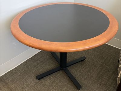 Round office table