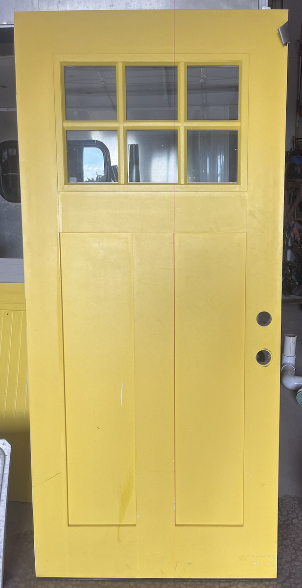 36" Fiberglass exterior door slab