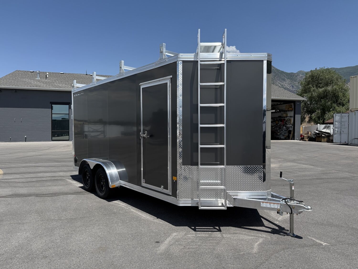 2026 Alcom Stealth 7x16 Ultimate Contractor Trailer
