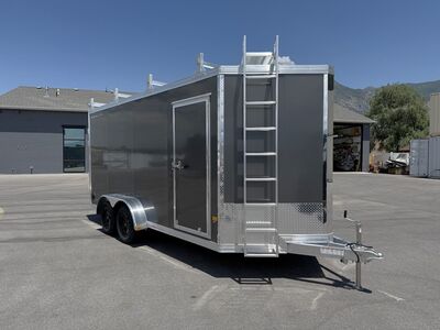 2026 Alcom Stealth 7x16 Ultimate Contractor Trailer