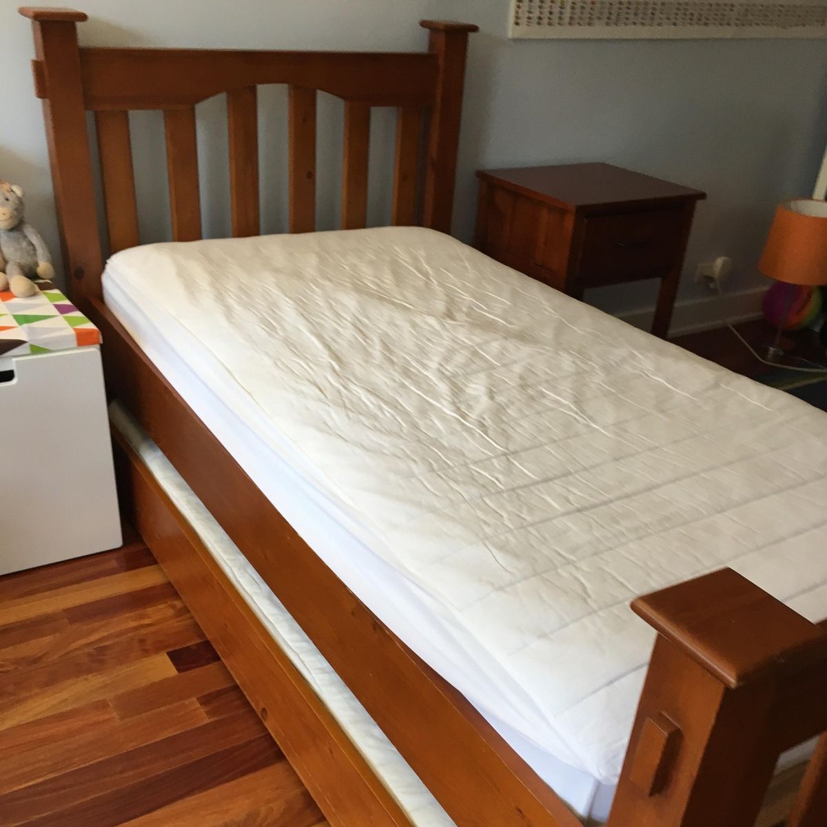 Pottery Barn Twin Bed with Trundle