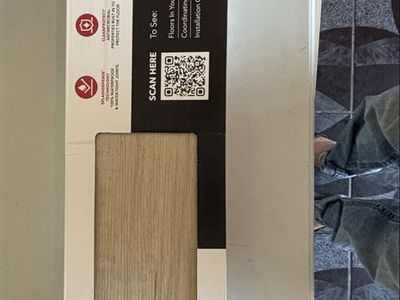 Mohawk Home Cardiff Oak 6MM Thick Waterproof Rigid Vinyl Flooring, CleanProtect, ActiveGuard, 24 sq ft
