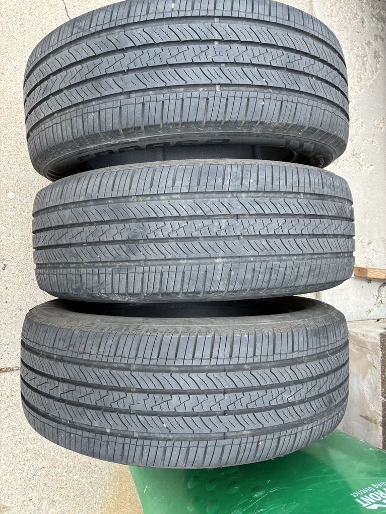 3 - 225/55/19 Cooper Tires