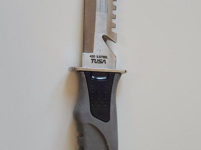 TUSA X-PERT 420 Steel Dive Knife
