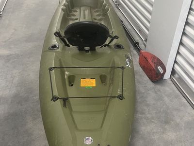 Fishing/Angler Kayak and Paddle (Triton 100)