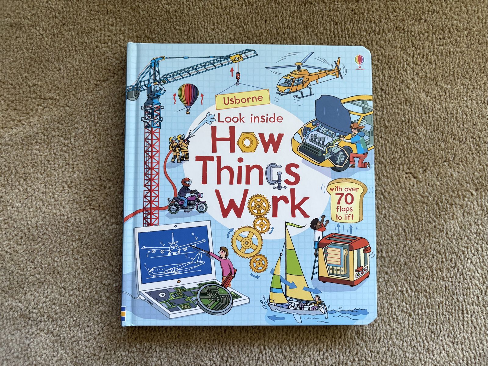 Usborne Look Inside How Things Work Flap Book