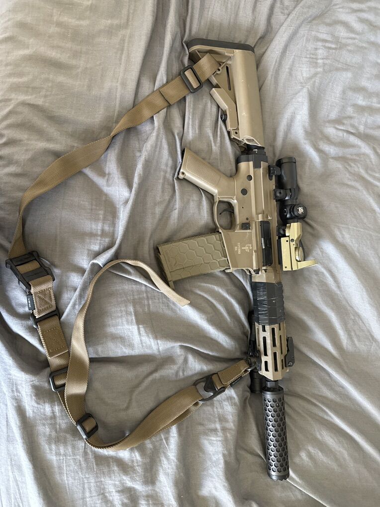 Airsoft Gear And Upgraded M4 FOr Sale