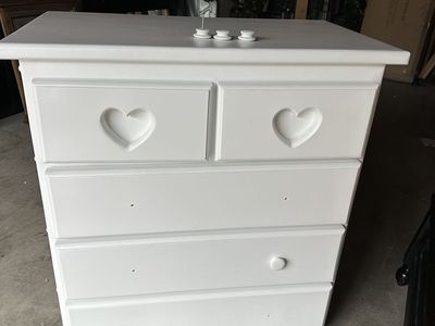 Bunk Bed Set 3 Beds, Ladder 2 Dressers And Mirror