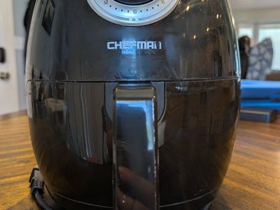 Chefman Black Air Fryer with Dial Control