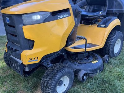 Cub cadet riding mower