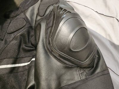 leather motor cycle jacket