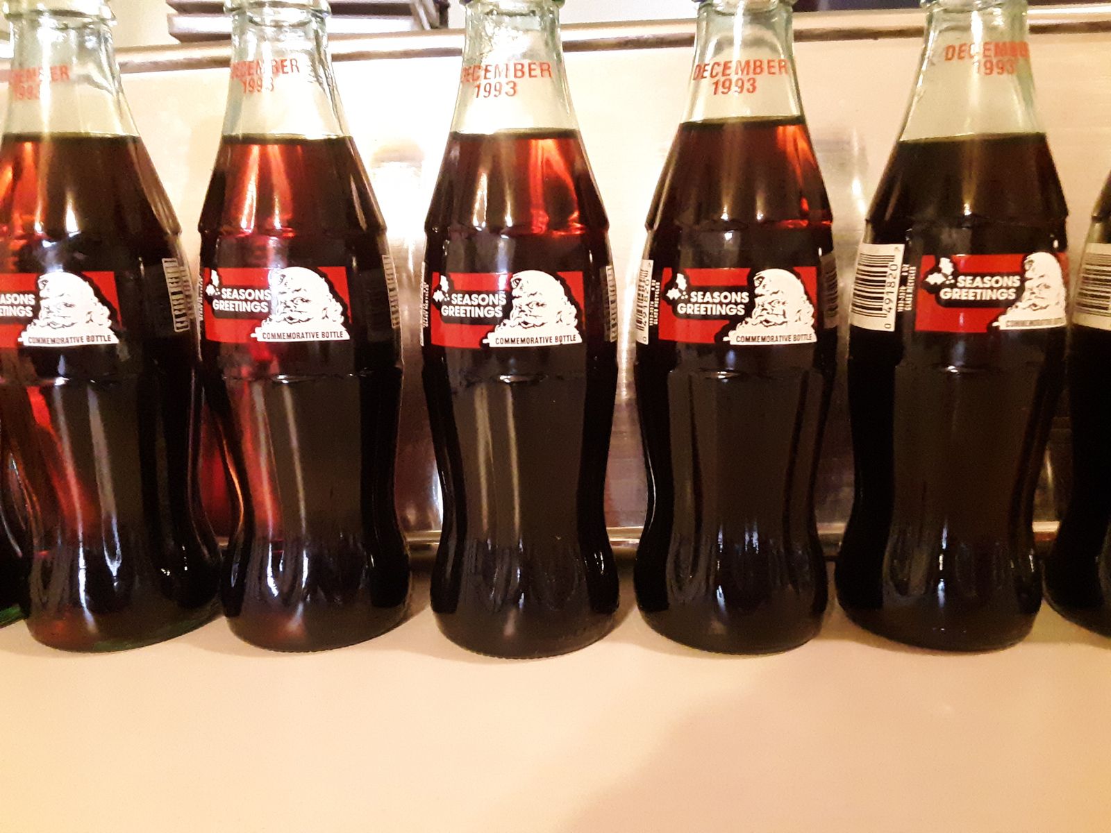 Coke Bottles December 1993 Commemorative