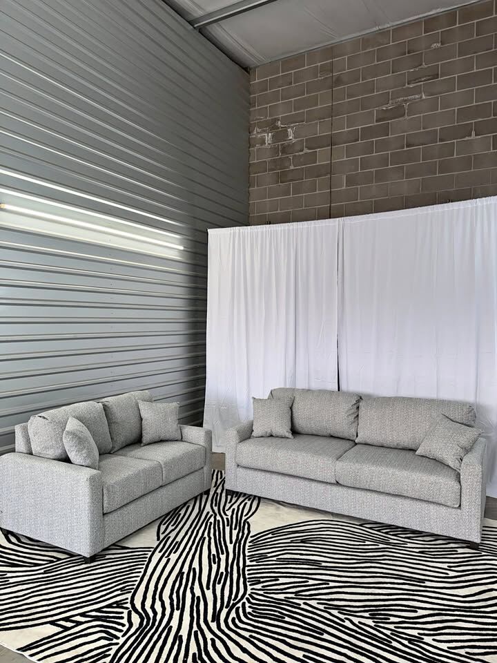 WAREHOUSE BLOWOUT Sofa + Loveseat – WAS $2,200 NOW $999 – Only 1!