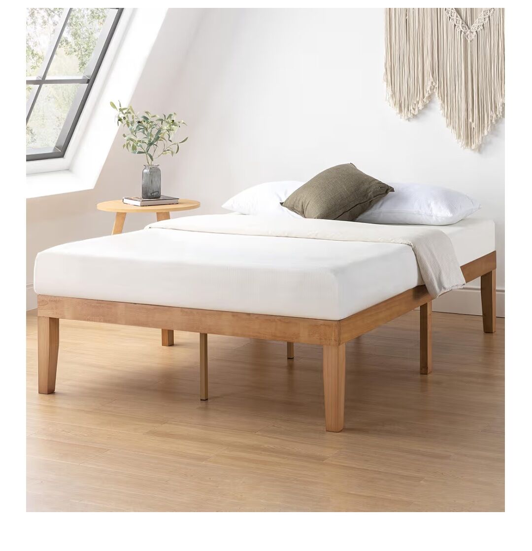 NEW Mellow Naturalista Classic Pine Platform Queen