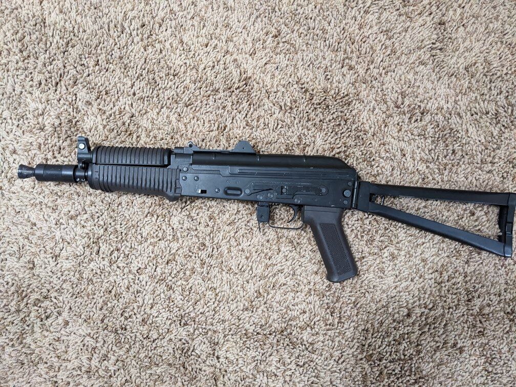 Upgraded ak-74u airsoft rifle