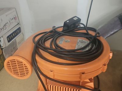 Zhongshan Wilson Plastic Air Blower Model FJ-30W Orange 120V