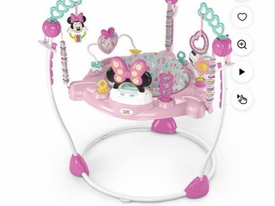Disney Baby Minnie Mouse Infant Activity Center Jumper