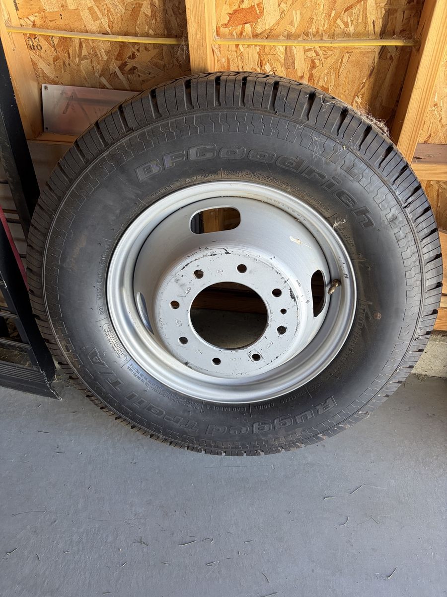 Dully BFGoodrich Rugged Trail T/A Tire with Steel Wheel Rim