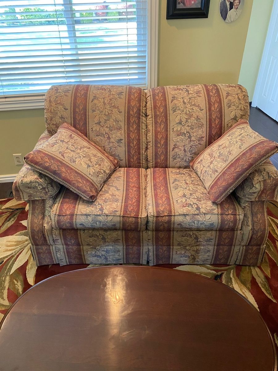 Lazy Boy Love Seat - Recliner -Tables Good Used