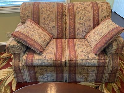 Lazy Boy Love Seat - Recliner -Tables Good Used