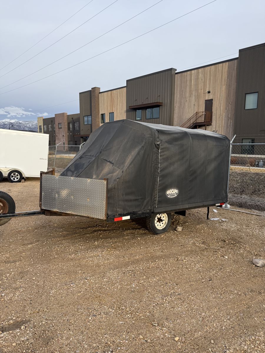 Trailer snowmobile 8 x 11 2 sled soft Cover