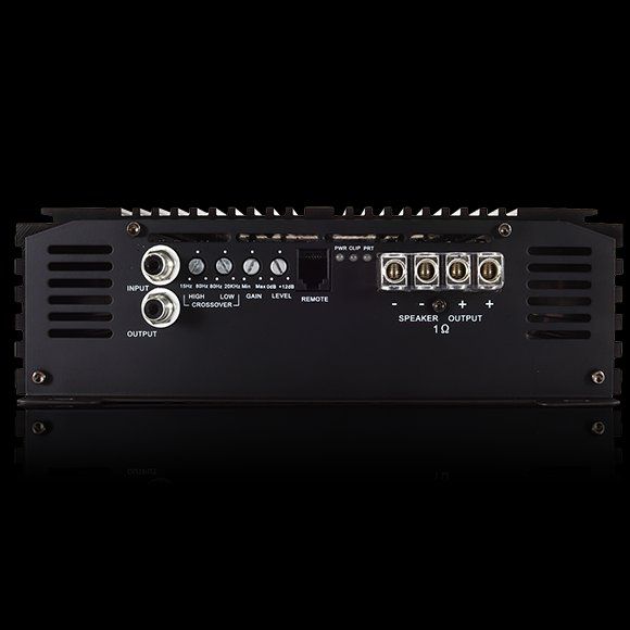 Sundown SFB5000D car Amp Requires double 0 power and ground bass knobs  with clipping monitor on bass knob.  monster Amp will b